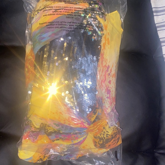 New sealed in packaging never worn strapless dress brand  Tony Bowls Paris . - Picture 6 of 7